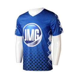 T1045 Personal design men's short-sleeved small V-neck sublimation T-shirt Custom geometric white neckline contrast color Sublimation garment factory T1045 Personal design men's short-sleeved small V-neck sublimation T-shirt Custom geometric white neckline contrast color Sublimation garment factory